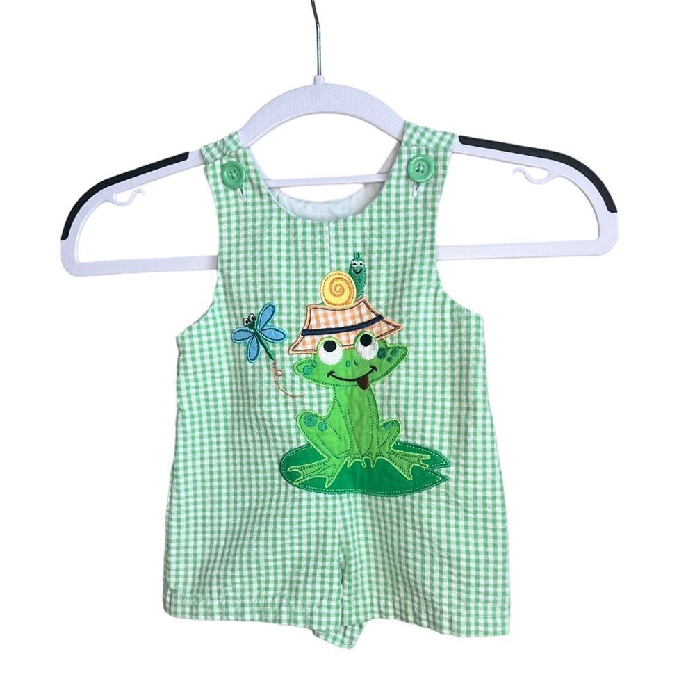 Good Lad Frog Overalls 6 Months Kids Pants